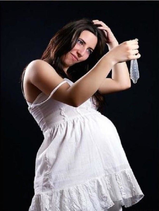 17 невероятно странных фото сделанных во время беременности 