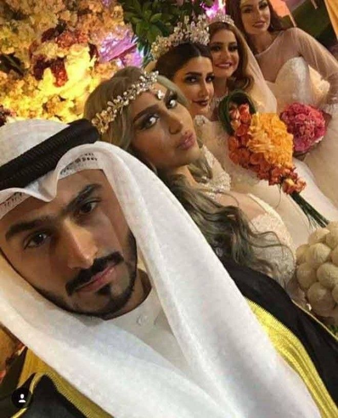 Житель Кувейта женился на четырех красотках разом чтобы отомстить бывшей