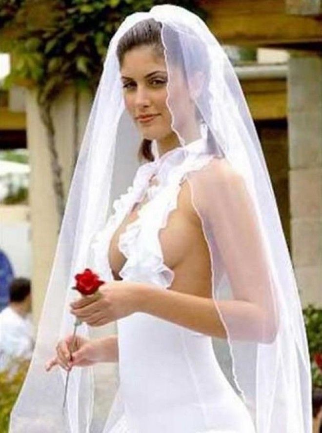 14 невест в отвратительных свадебных платьях