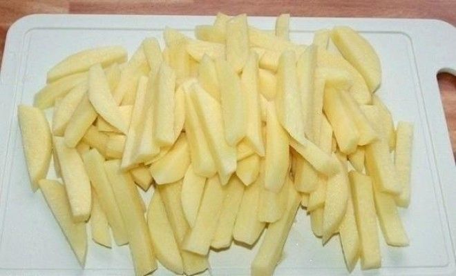 Хрустящий картофель фри без капли жира Готовится проще простого