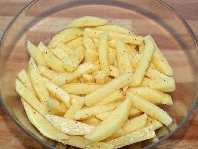 Хрустящий картофель фри без капли жира Готовится проще простого