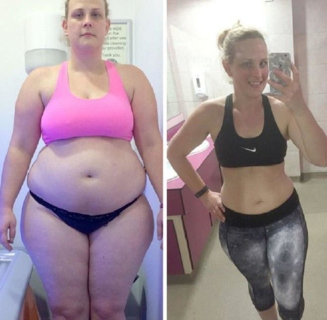 Одно незначительное изменение помогло ей похудеть на 34 кг всего за 1 год