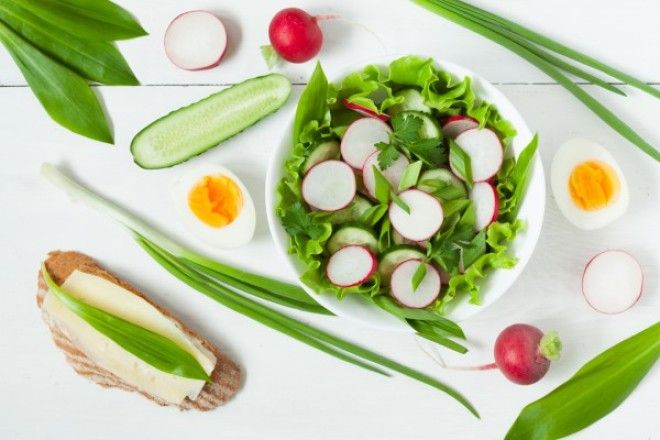 7 весенних салатов легкие сочные и полезные
