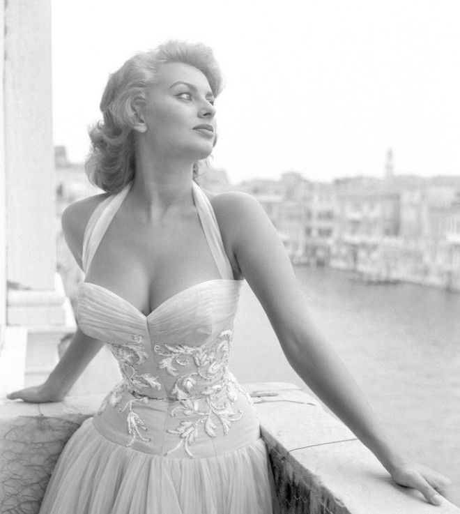 Софи Лорен Венеция 1955 год история люди фото