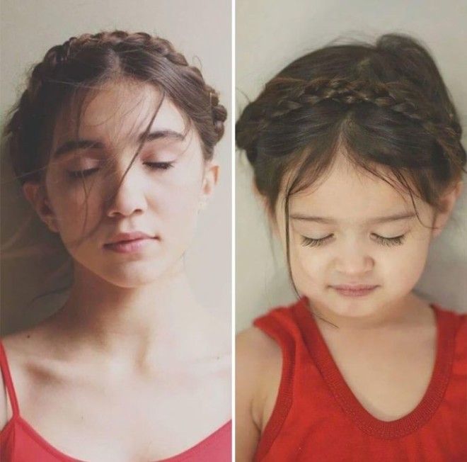 3летняя девочка воссоздает фото знаменитостей чтобы помочь своей бабушке