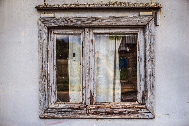 старое окно