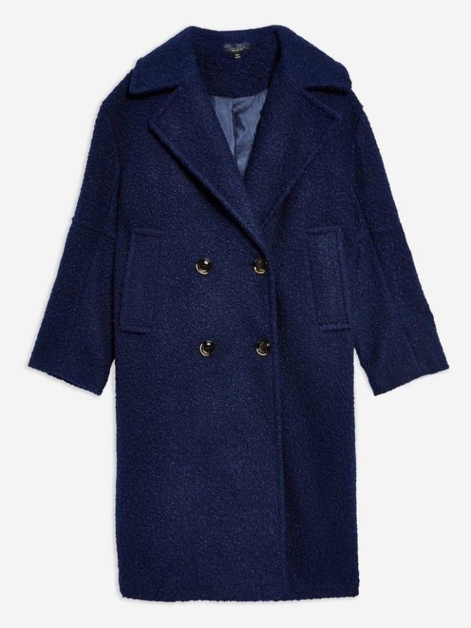 Осенняя мода темносинее пальто как у Меган Маркл и Мелании Трамп 
