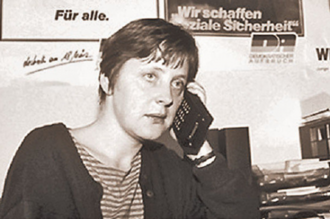 Как выглядела Ангела Меркель до того как стала канцлером Германии