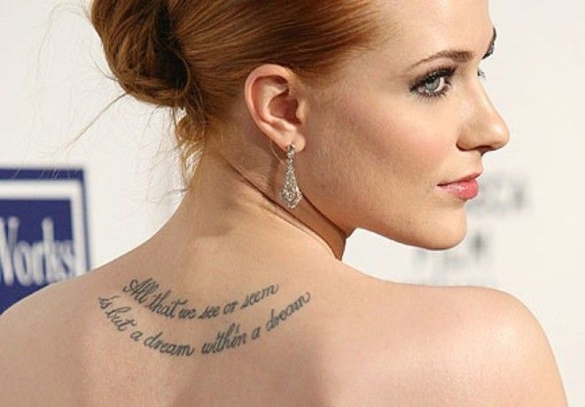 15 Знаменитых женщин чьи татуировки не дают уснуть поклонникам