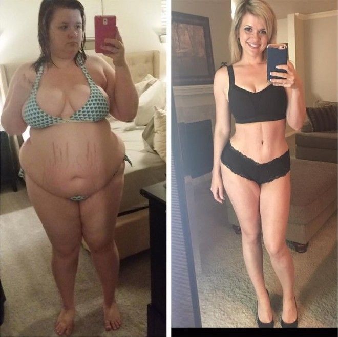 Фантастическое преображение девушки после того как она избавилась от 70 кг 
