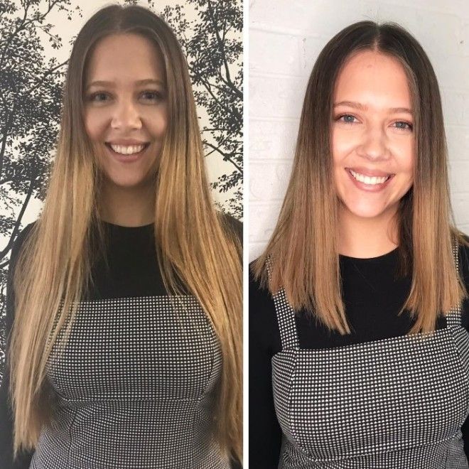 Как цвет волос меняет внешность фото до и после женщины