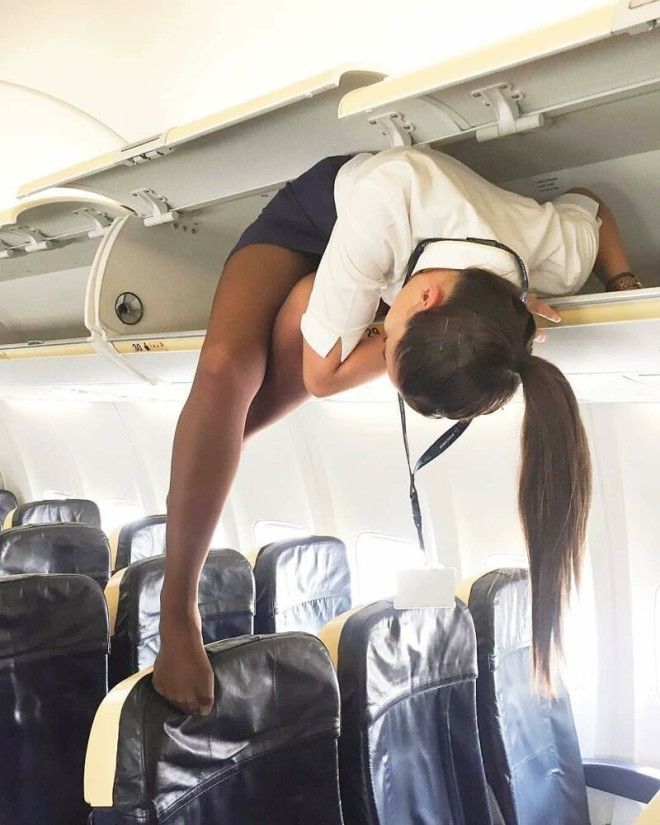 Секс с стюардессой
