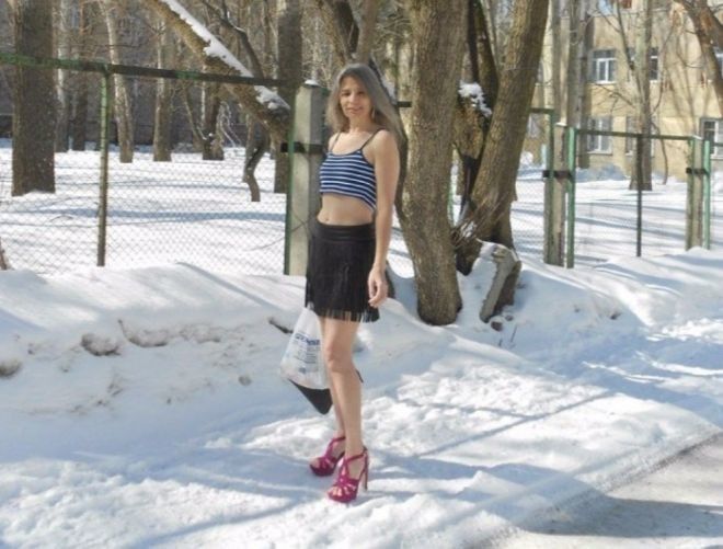 10 модниц которые перепутали зиму с летом