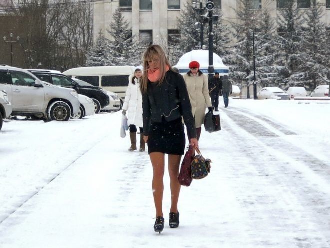 10 модниц которые перепутали зиму с летом