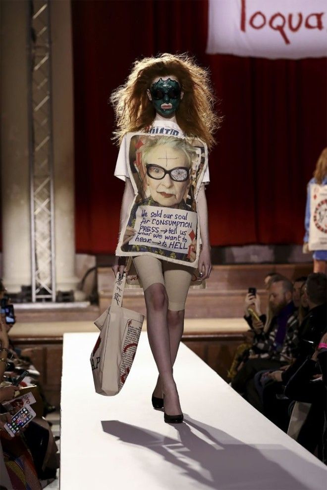 Кто это будет носить Самые нелепые вещи с Недели моды в Лондоне