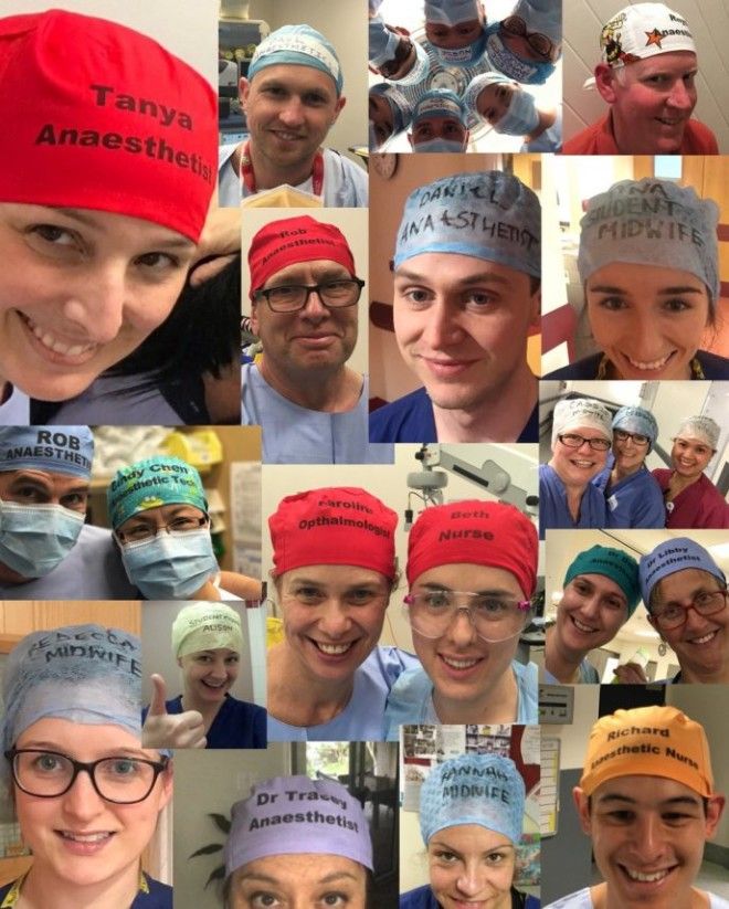 Анестезиолог подписал свою шапку и теперь так делают врачи по всему миру