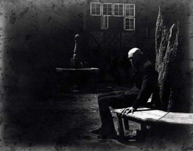 Носферату симфония ужаса 1922 актер за кадром кино площадка съемка фильм фотография