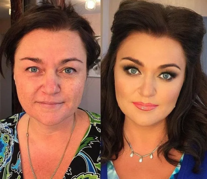 Как макияж может изменить внешность невероятные перемены