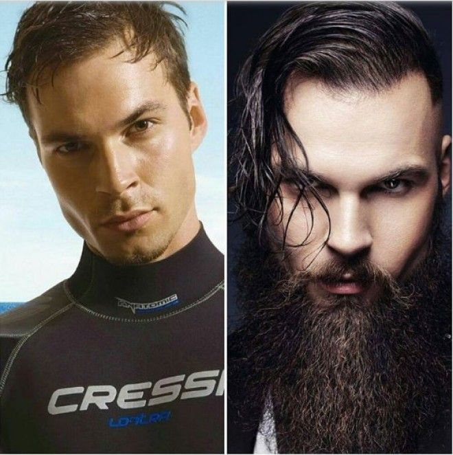 20 фотографий мужчин до и после того, как они отрастили бороду