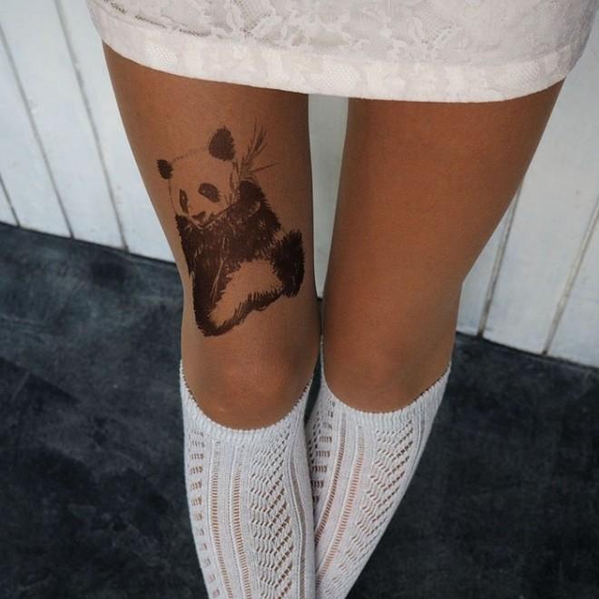 Иллюзия татуировок на твоих ногах! 